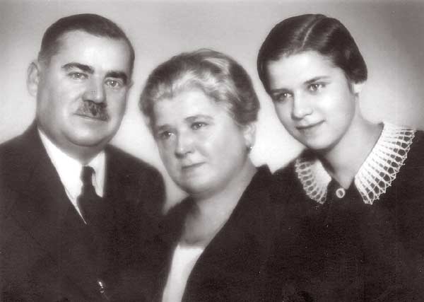 Karl Keck mit Familie