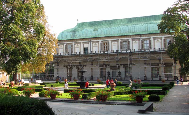 Belvedere im Garten des Prager Schlosses