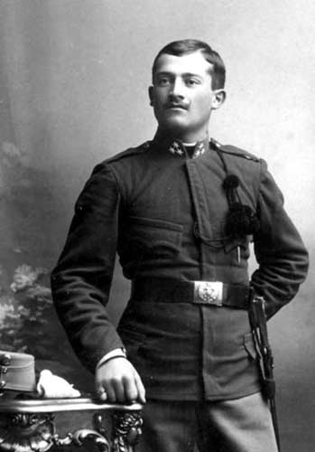 Fritz Keck als Zugsführer